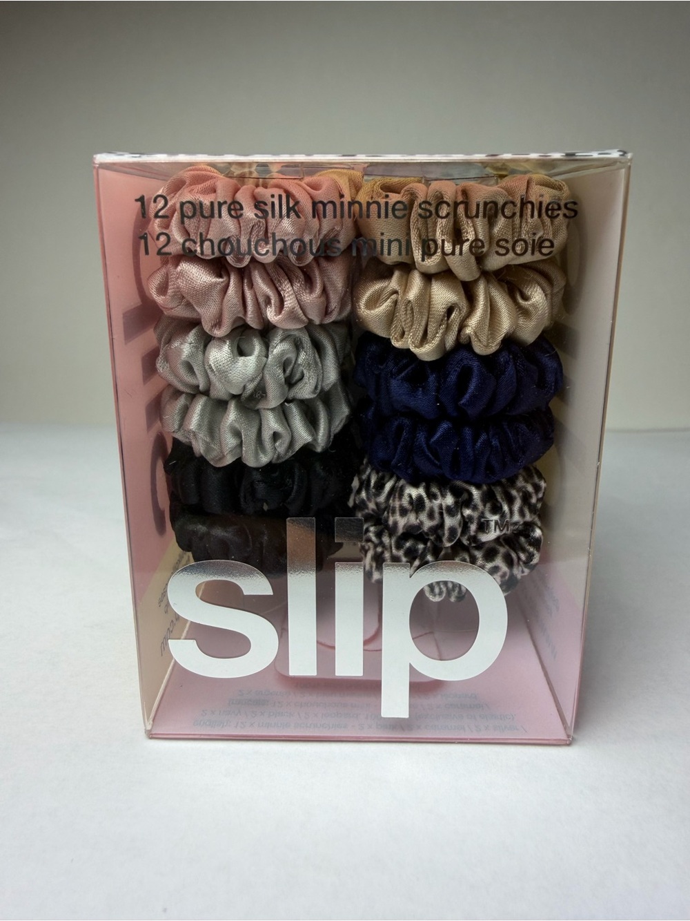 Slip - 12 Pure Silk Minnie Scrunchies - Mixed Colors